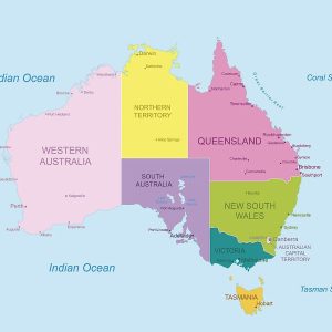 Australia-Map